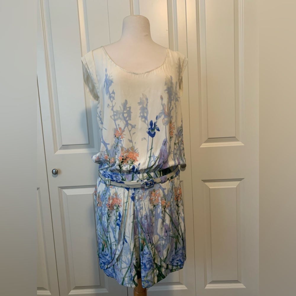 Cynthia Steffe Slouchy Floral Dress 8